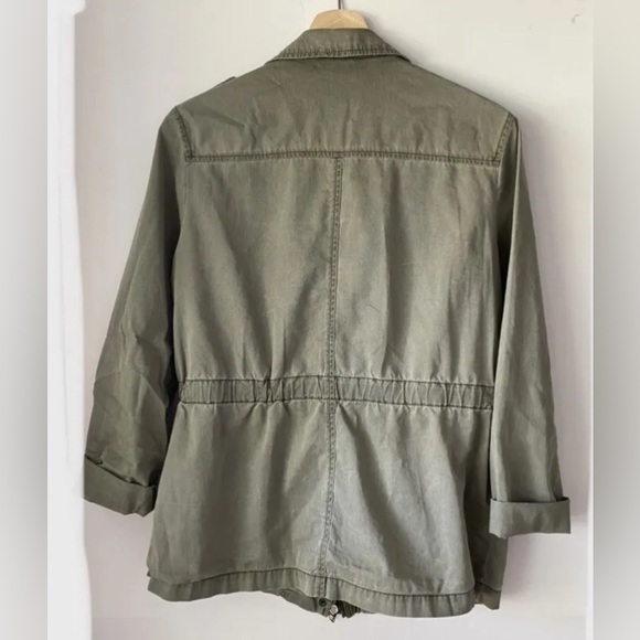 RUBBISH Military Green Cargo Utility Jacket - Picture 6 of 7